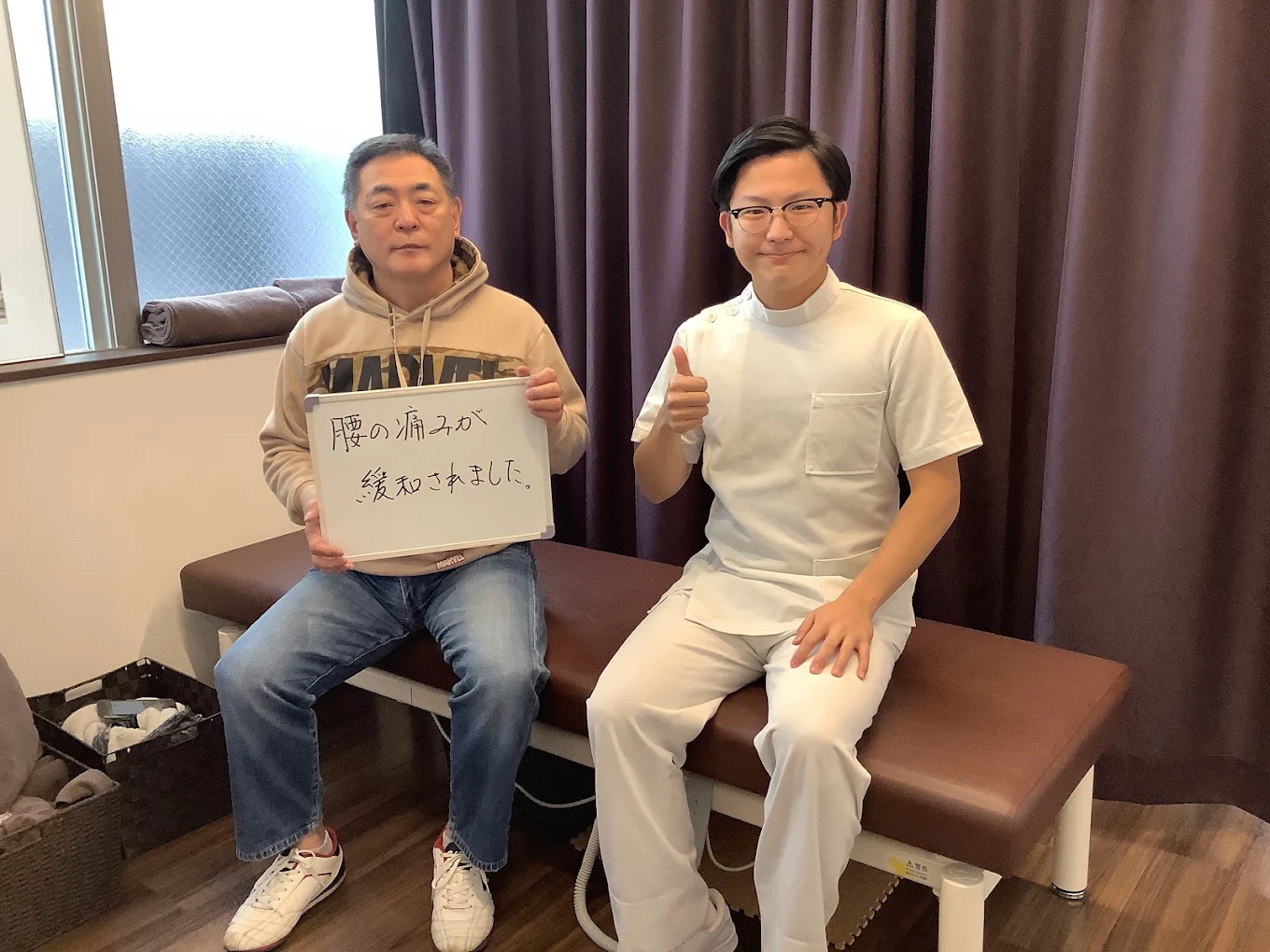 治療を受けられる患者様